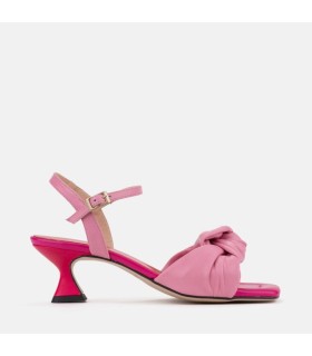 SANDALIA LAZO PIEL ROSA - GALILEA