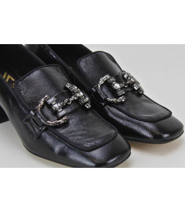 ZAPATO DE SALÓN PIEL NEGRO - JESSE