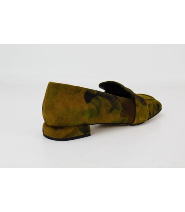 MOCASIN DE ANTE EN CAMUFLAJE - ILEMA