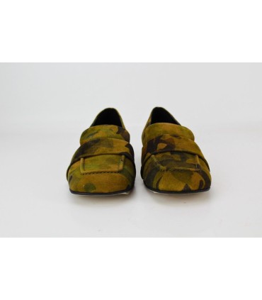 MOCASIN DE ANTE EN CAMUFLAJE - ILEMA