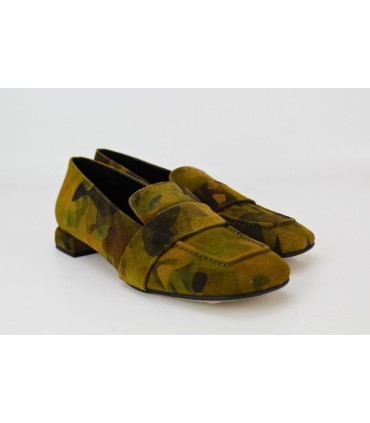 MOCASIN DE ANTE EN CAMUFLAJE - ILEMA