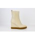 BOTIN EN PIEL BLANCO CON TACON CUÑA - HERLY