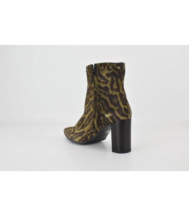BOTIN DE ANTE ANIMAL PRINT - HELEN