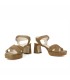 SANDALIAS DE PLATAFORMA EN ANTE - NABILA