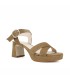 SANDALIAS DE PLATAFORMA EN ANTE - NABILA
