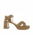 SANDALIAS DE PLATAFORMA EN ANTE - NABILA
