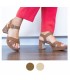SANDALIAS DE PLATAFORMA EN ANTE - NABILA