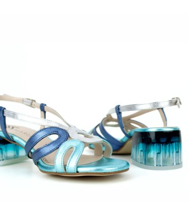 SANDALIAS METACRILATO - MARIELA