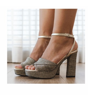 PLATAFORMAS LINO NEGRO- MARCELA