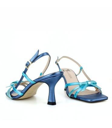 SANDALIA SAFRON CON TIRAS COMBIS - LORENA