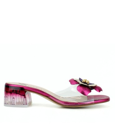 SANDALIAS VINILO TRANSPARENTE - LIU