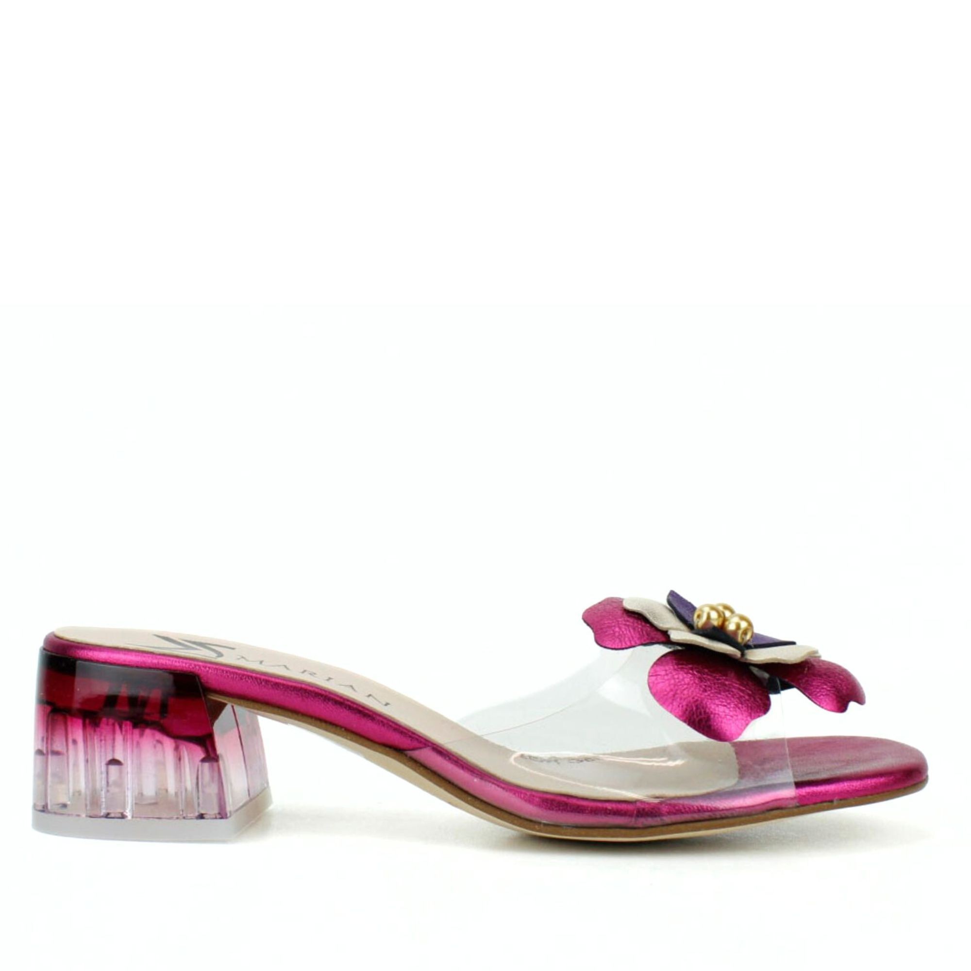 SANDALIAS VINILO TRANSPARENTE LIU