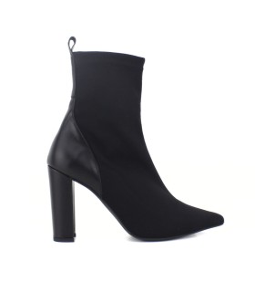 BOTÍN DE LICRA NEGRO | TACÓN 9 CM | OLIVIA