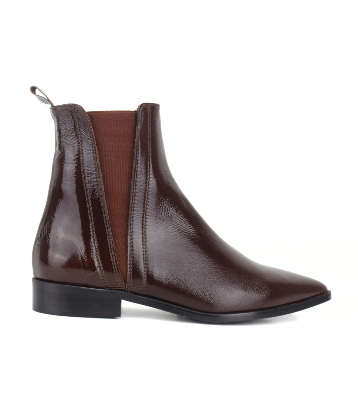 Botin piel marron highest