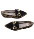 MOCASINES ANIMAL PRINT CON ADORNO | OLAIA