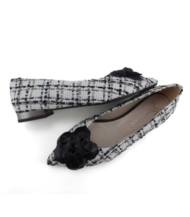 BAILARINA EN TEJIDO LINTON BLANCO| OPAL