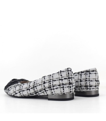 BAILARINA EN TEJIDO LINTON BLANCO| OPAL