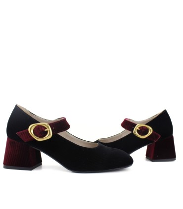 SALON PANA NEGRO | TACÓN 5.5 CM | PAMELA