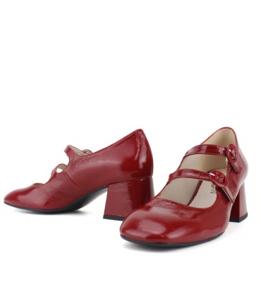 SALON PIEL ROJO | TACÓN 5.5 CM | PAOLA