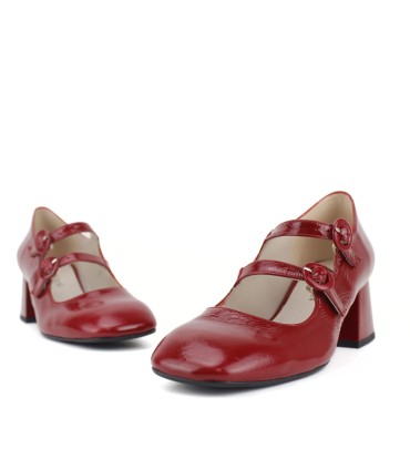 SALON PIEL ROJO | TACÓN 5.5 CM | PAOLA