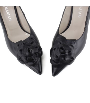 SALON VITELO NEGRO | TACÓN 7 CM | PAU