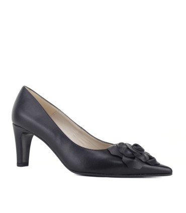 SALON VITELO NEGRO | TACÓN 7 CM | PAU