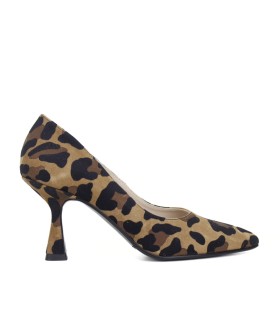 SALONES DE ANTE ANIMAL PRINT | TACÓN 6.5 CM | SAVAGE
